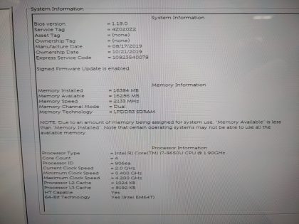 The middle screw on the bottom plate is broke out (View image 6). Tested and Working. Boots to the BIOs. May have a few minor cosmetic scratches/scuffs. For your help