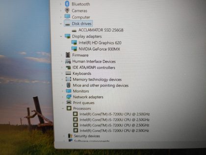 we have added actual images to this listing of the HP ProBook you would receive. Clean install of Windows 11 Pro Education Operating system. May have some minor scratches/dents/scuffs.[ What is included: HP ProBook ]Item Specifics: MPN : ProBook 450 G5UPC : N/AType : LaptopBrand : HPProduct Line : ProBookModel : ProBook 450 G5Operating System : Windows 11 Pro Education x64Screen Size : 15.6-inchProcessor Type : Intel Core i5-7200U 7th GenProcessor Speed : 2.50GHz/ 2.71GHzGraphics Processing Type : NVIDIA GeForce 930MX / Intel(R) HD Graphics 620Memory : 16GBHard Drive Capacity : 256GB SSD - 3