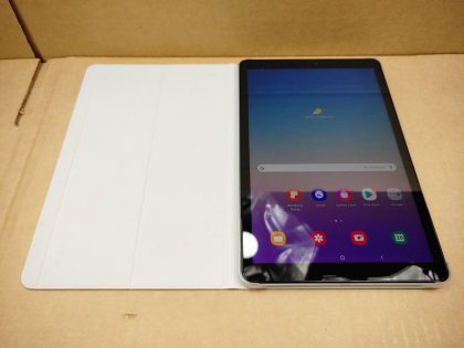 Good Condition! (NO CHARGER OR CABLE INCLUDED) There is a few very faint light scratches on the screen that are hardly noticeable. Cases may have some markings/stains. Has been fully reset and ready to go!Item Specifics: MPN : SM-T590UPC : N/ABrand : SamsungType : TabletProduct Line : Galaxy TabOperating System : Android 10Screen Size : 10.5" Storage Capacity : 32GBColor : WhiteConnectivity : Bluetooth