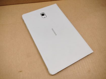 Good Condition! (NO CHARGER OR CABLE INCLUDED) There is a few very faint light scratches on the screen that are hardly noticeable. Cases may have some markings/stains. Has been fully reset and ready to go!Item Specifics: MPN : SM-T590UPC : N/ABrand : SamsungType : TabletProduct Line : Galaxy TabOperating System : Android 10Screen Size : 10.5" Storage Capacity : 32GBColor : WhiteConnectivity : Bluetooth