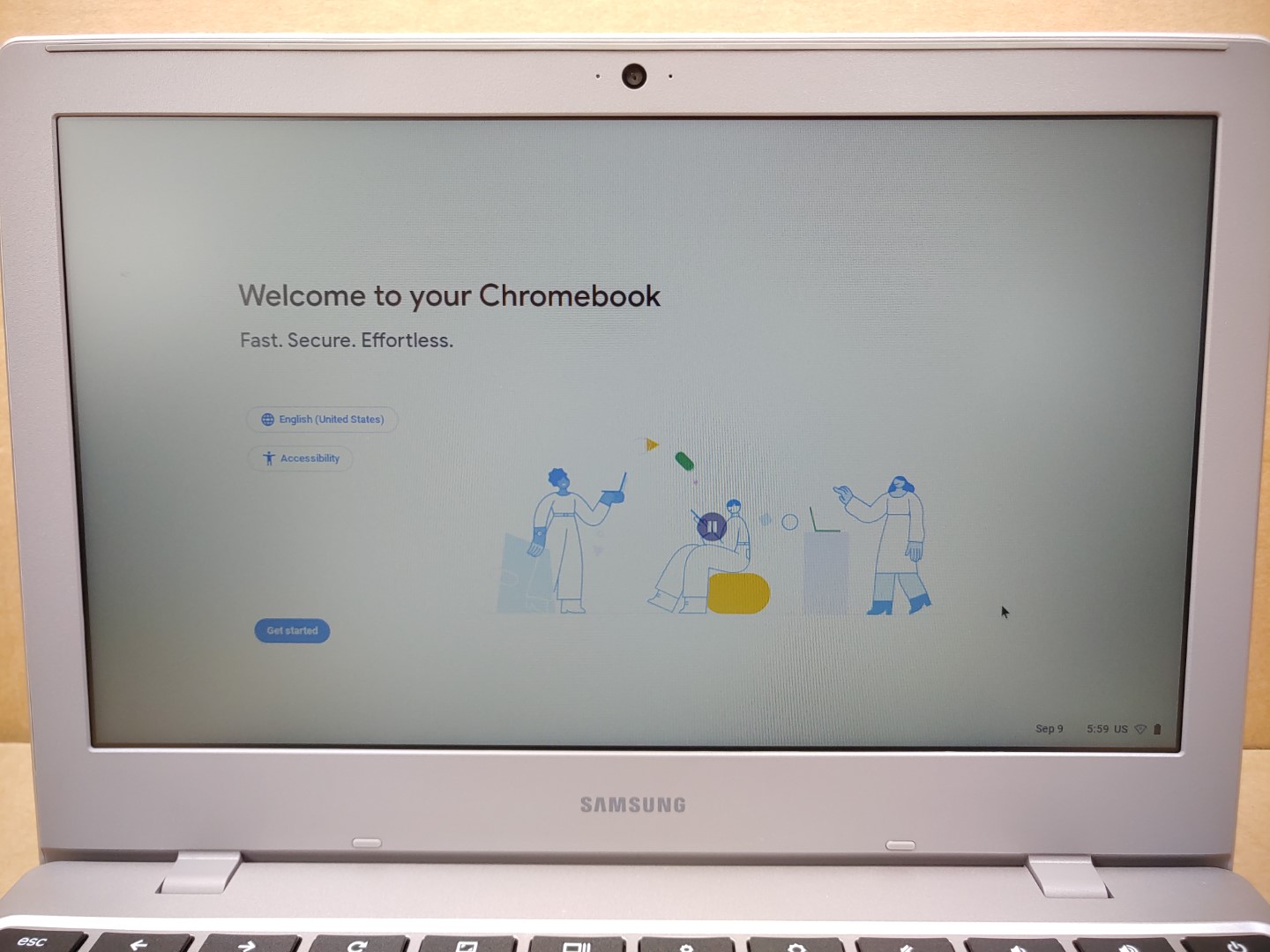 Samsung Chromebook 4 11.6" Intel Celeron N4020✔4GB✔32GB eMMC✔ChromeOS✔**NO A/C** - Image 8