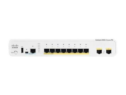 Cisco WS-C2960CPD-8TT-L 8 Fast PoE+ ports, 2 Uplink, LAN Base Switch - Image 8