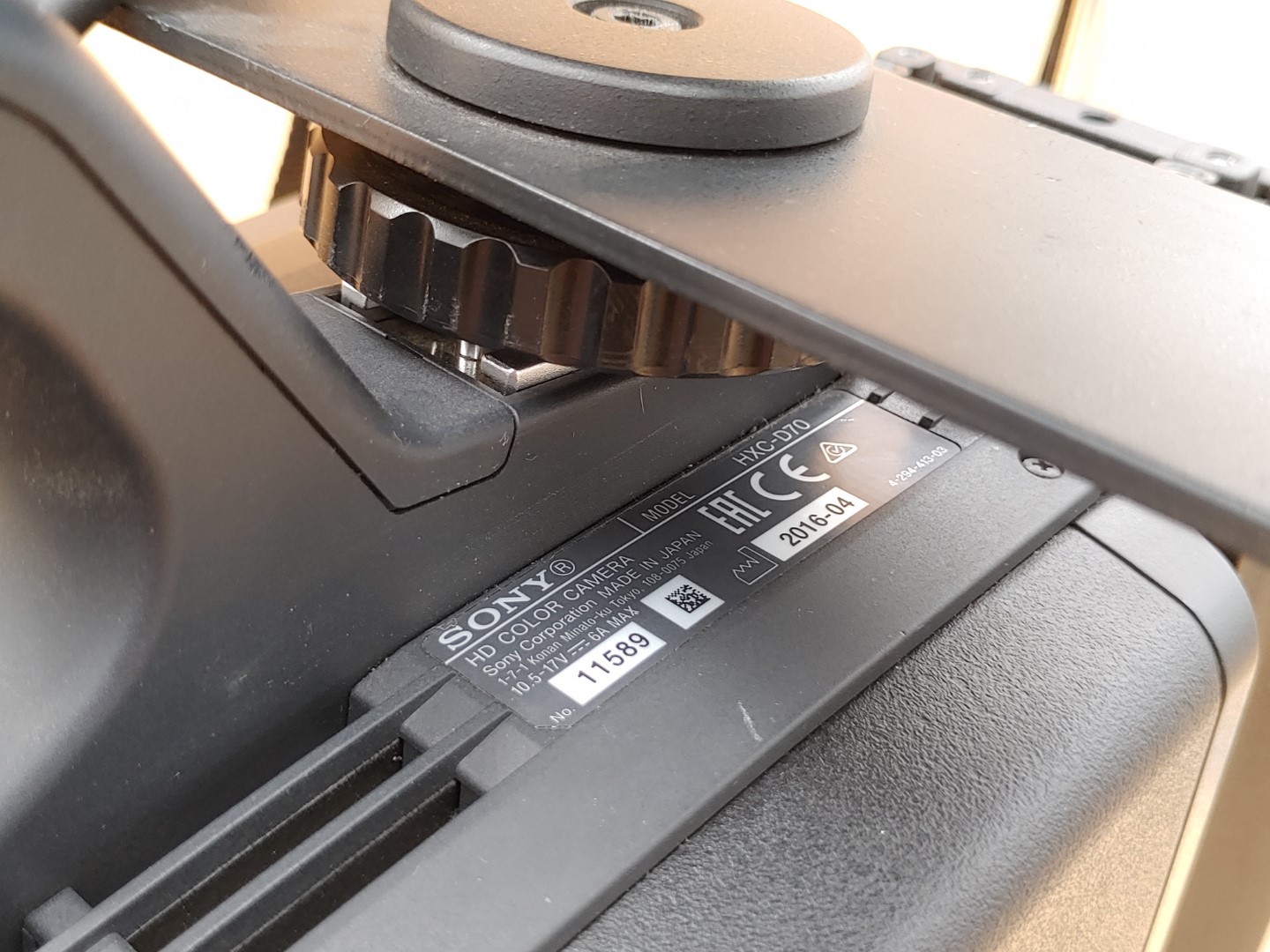 Sony HXC-D70 Studio HD Camcorder w/ DXF-C50WA + CA-FB70 ✔✔✔ **NO LENS OR BATT** - Image 5