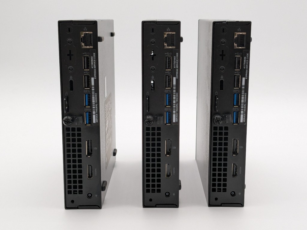 3 QTY : Dell Optiplex 3050 Micro Intel i3-7100T 3.40GHz 8GB 128GB SSD - No AC/OS - Image 5