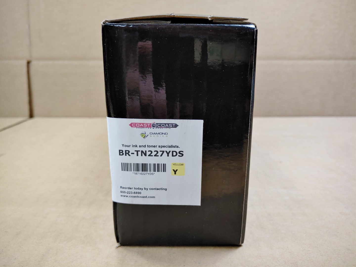 Coast to Coast Diamond Series *YELLOW* Toner Cartridge BR-TN227YDS - Image 4
