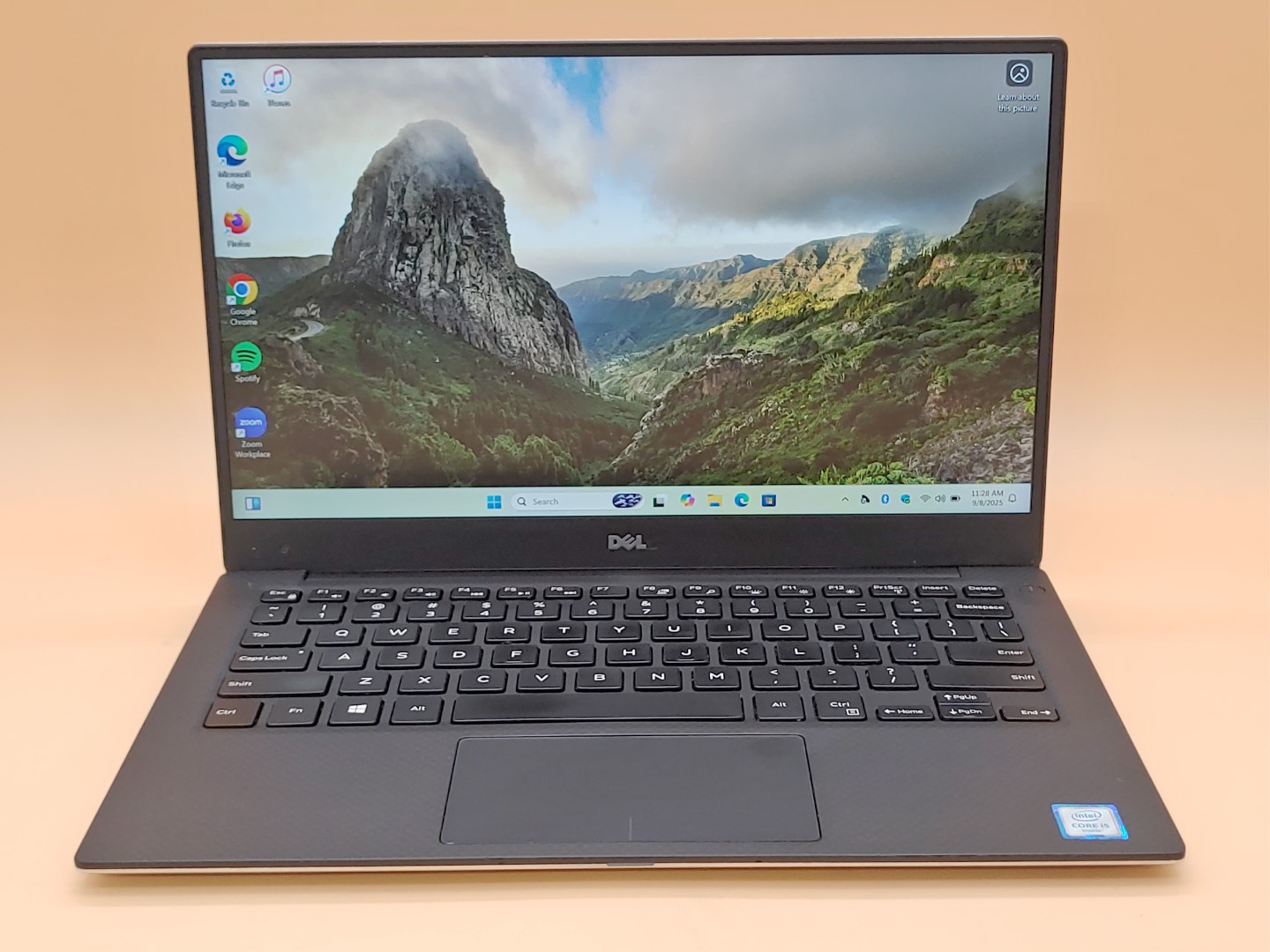 Dell XPS 13 9350 13.3" Intel i5-6200U✔4GB RAM✔128GB SSD✔Win11Home✔*NO A/C* *READ