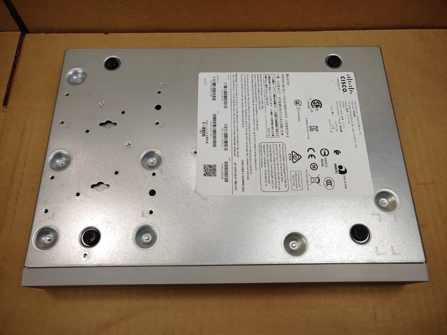 Cisco ISR 1100 Series C1111-4P V01 Services Integrated Router ✔✔ **NO A/C** - Image 10