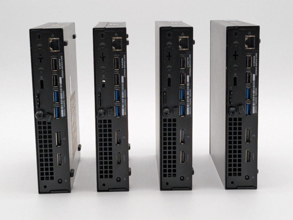 4 QTY : Dell Optiplex 3050 Micro Intel i3-7100T 3.40GHz 8GB 128GB SSD - No AC/OS - Image 4