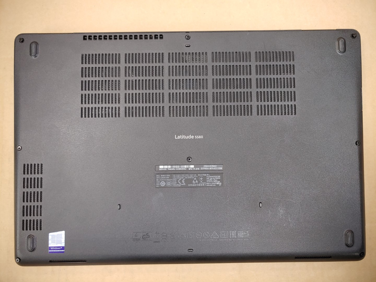 Dell Latitude 5580 15.6" Intel i5-7300U✔ *NO BATT/ NO HDD/ NO RAM/ NO AC* *READ* - Image 6