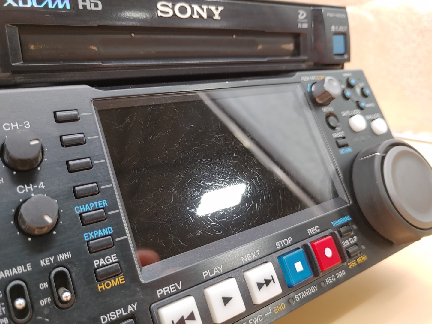 Sony PDW-HD1500 XDCAM HD Professional Disc Recorder Half Rack Recorder ✔✔ *READ* - Image 4