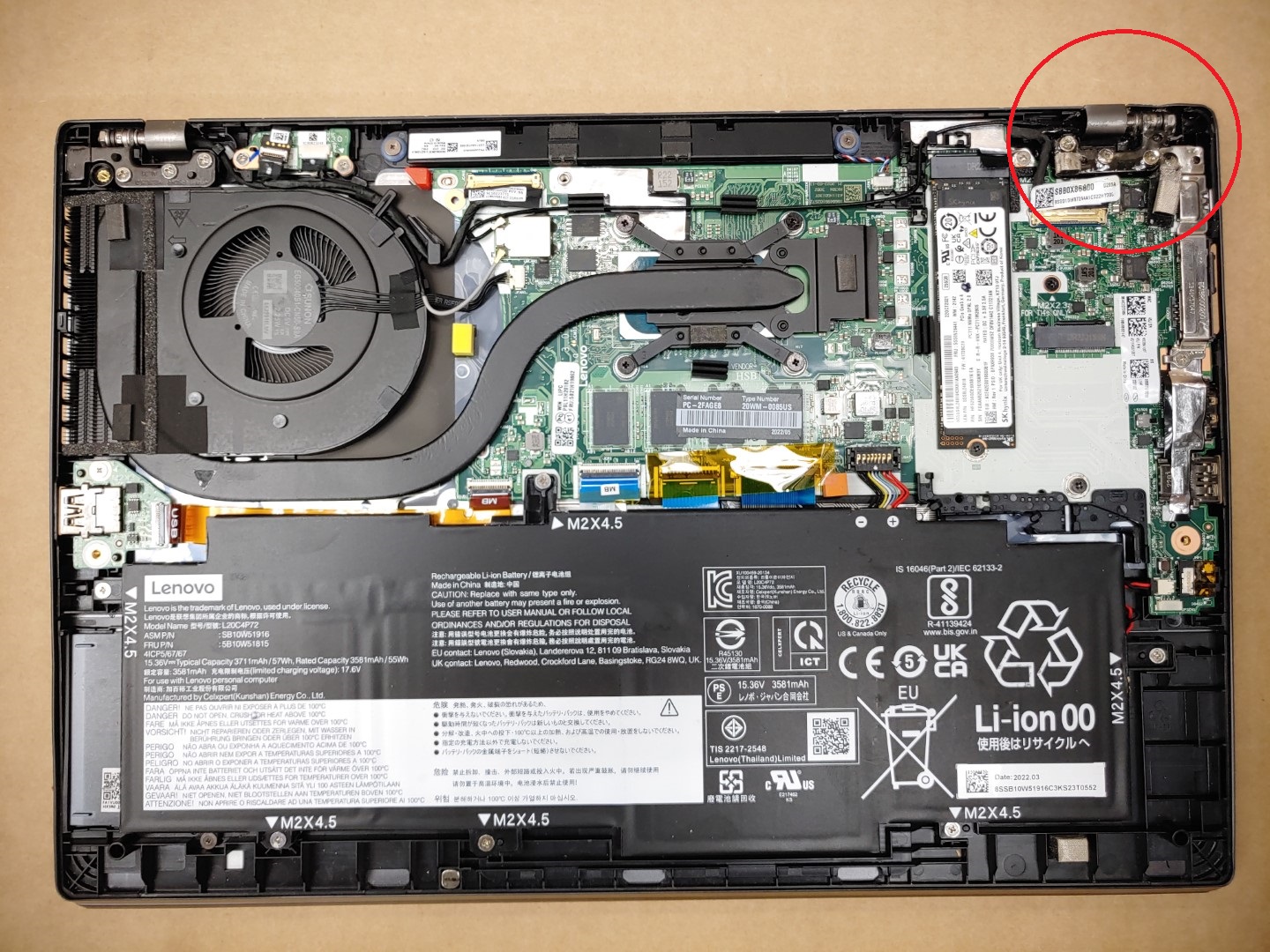 Lenovo ThinkPad T14s Gen2 14" Intel i5-1135G7✔8GB✔256GB✔Win11Pro✔*NO A/C* *READ* - Image 8