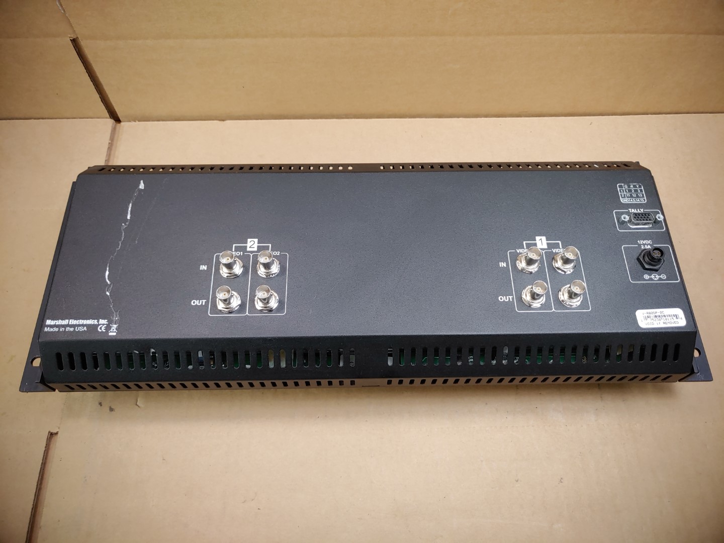 Marshall V-R82DP-2C TFT-MegaPixel Dual Screen 8.4" Rackmountable LCD Monitor ✔✔✔ - Image 7