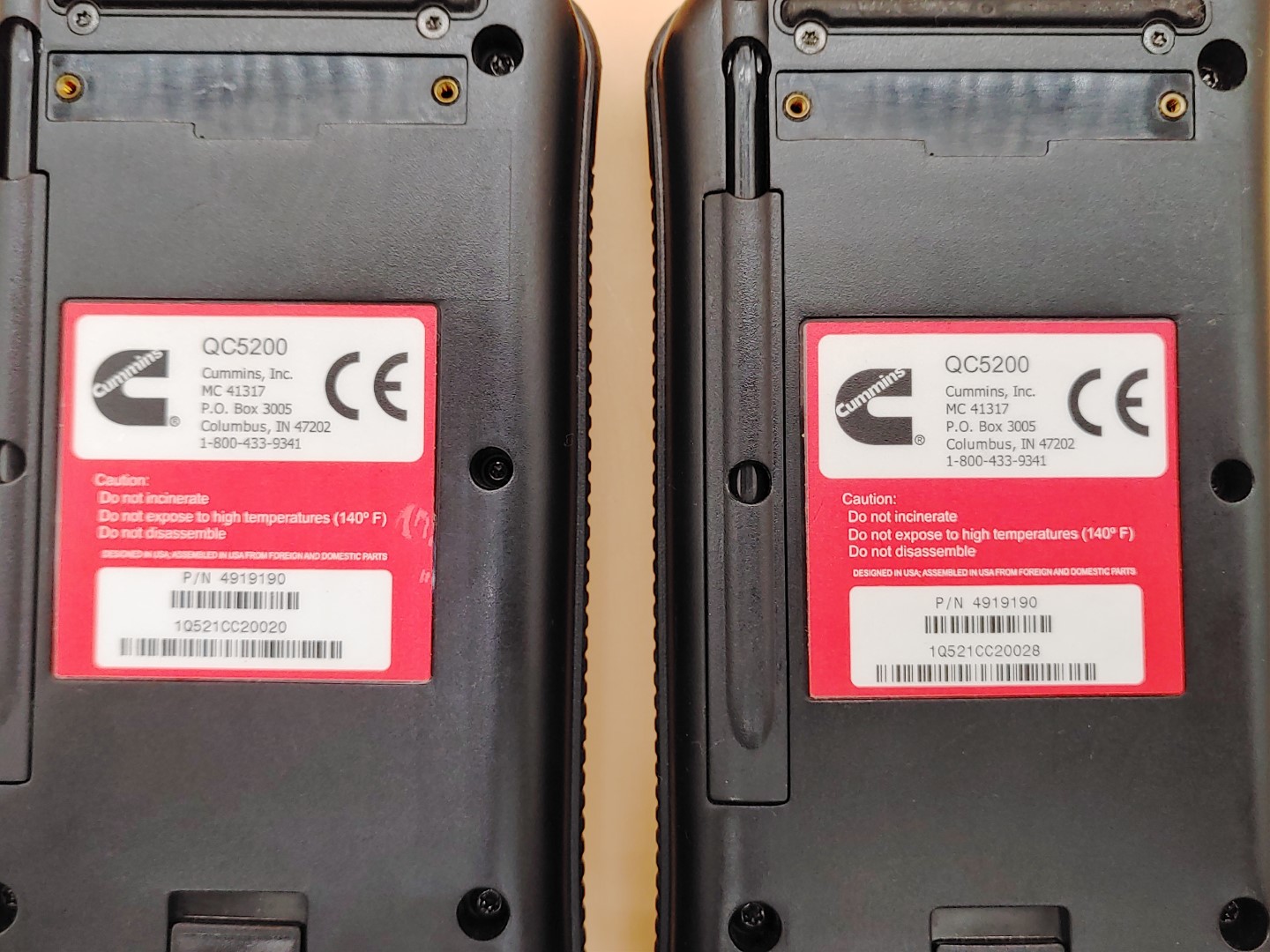 LOT of (2) Cummins QuickCheck Analyzer QC5200 ✔✔✔ **UNTESTED/ AS-IS/ FOR PARTS** - Image 9