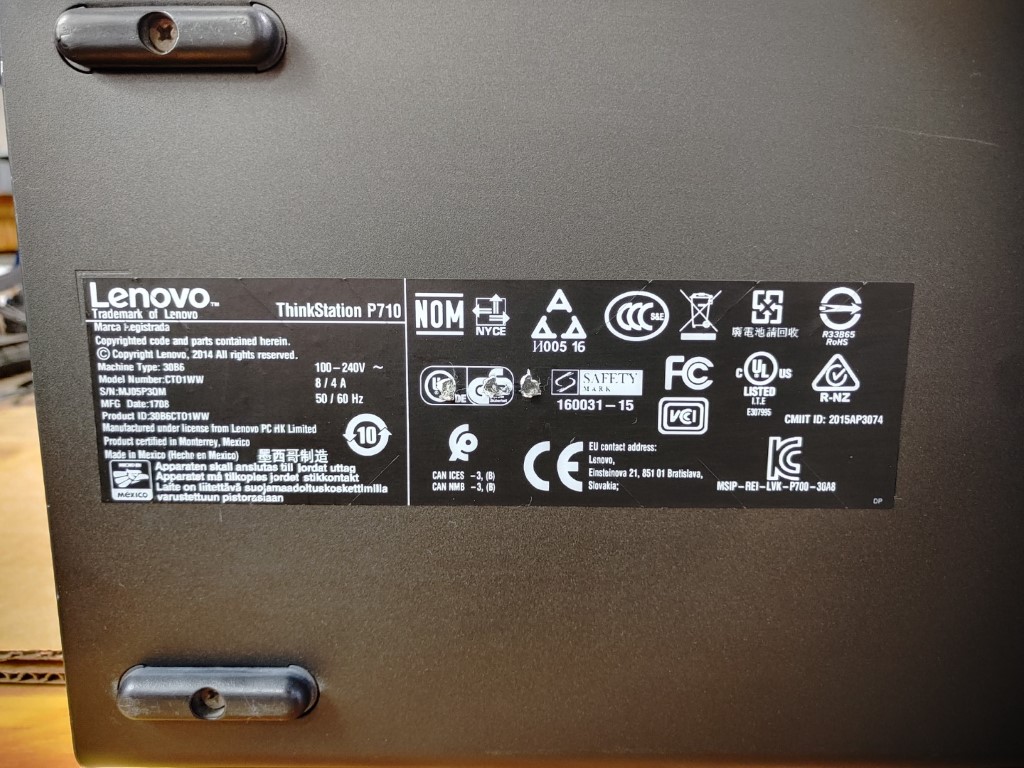 Lenovo ThinkStation P710 Xeon E5-2637 v4✔128GB RAM✔*NO HDD/OS* **NO VIDEO CARD** - Image 9
