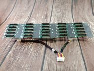 Dell PowerEdge VRTX 25-Bay 2.5'' SAS Hard Drive Backplane Board w/ Cable 02CFW