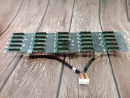 Dell PowerEdge VRTX 25-Bay 2.5'' SAS Hard Drive Backplane Board w/ Cable 02CFW