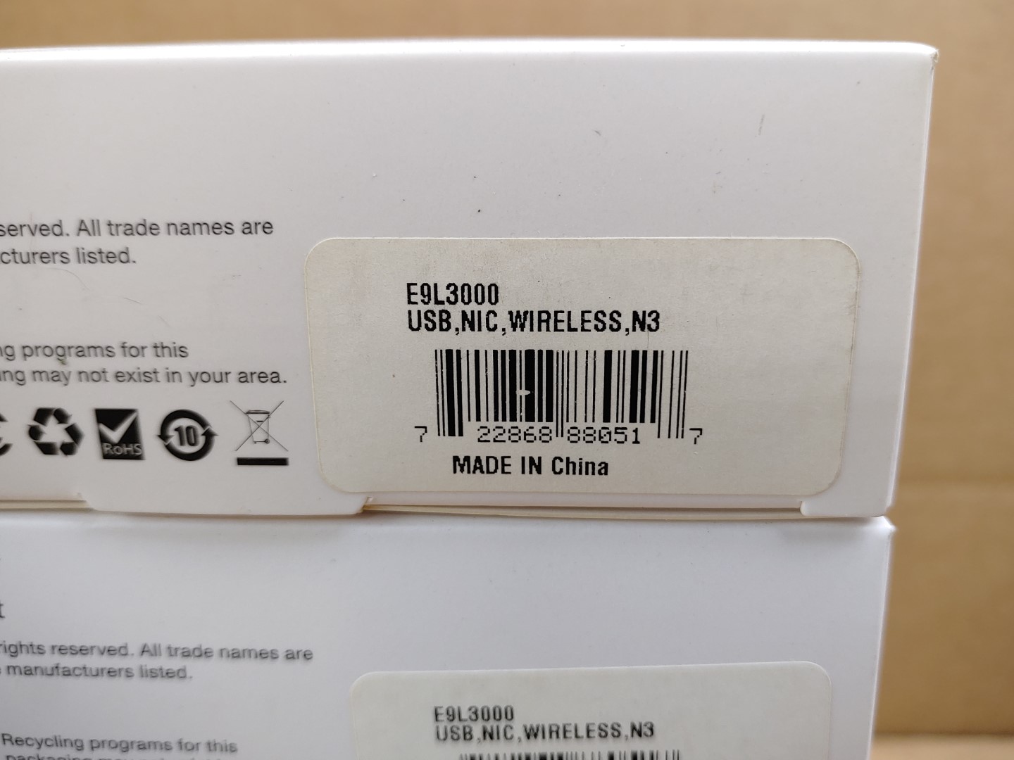 LOT of (5) Belkin N300 Wireless-N USB Network Adapter E9L3000 ✔✔✔ - Image 6