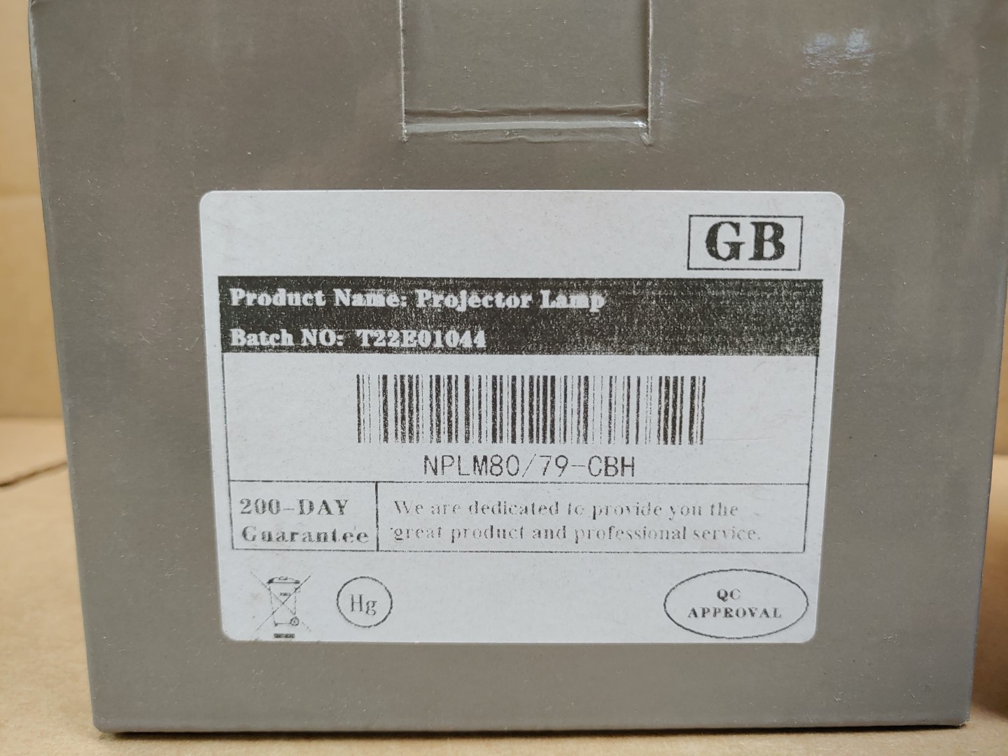 LOT of (2) Araca REPLACEMENT LAMP BULB for EPSON BrightLink 595 (NPLM80/79-CBH) - Image 4