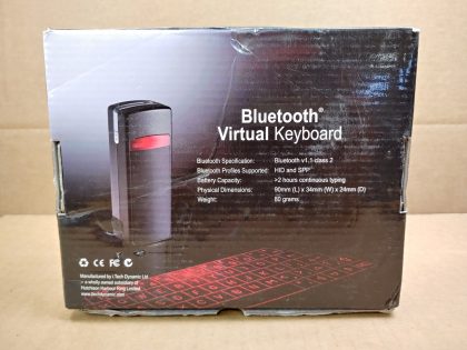 iTech Bluetooth Virtual Keyboard Portable Projection Keyboard for PDA C51-A04031 - Image 3