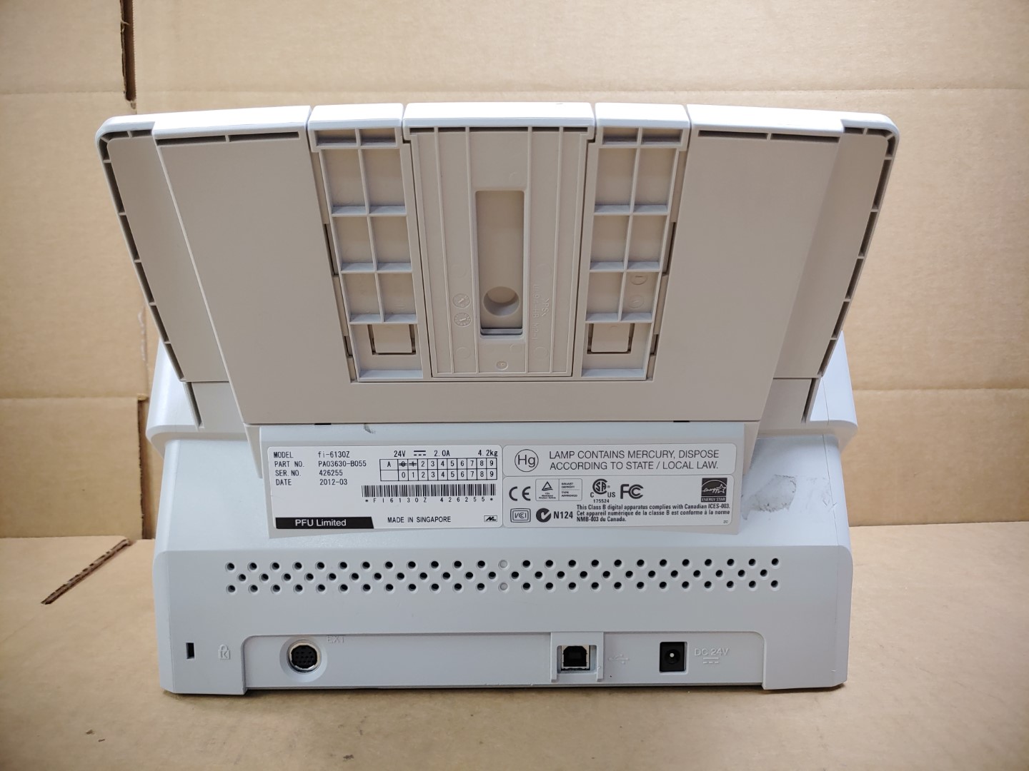 Fujitsu fi-6130Z Color Duplex USB Sheet-Fed Document Scanner✔✔✔ *NO A/C ADAPTER* - Image 7