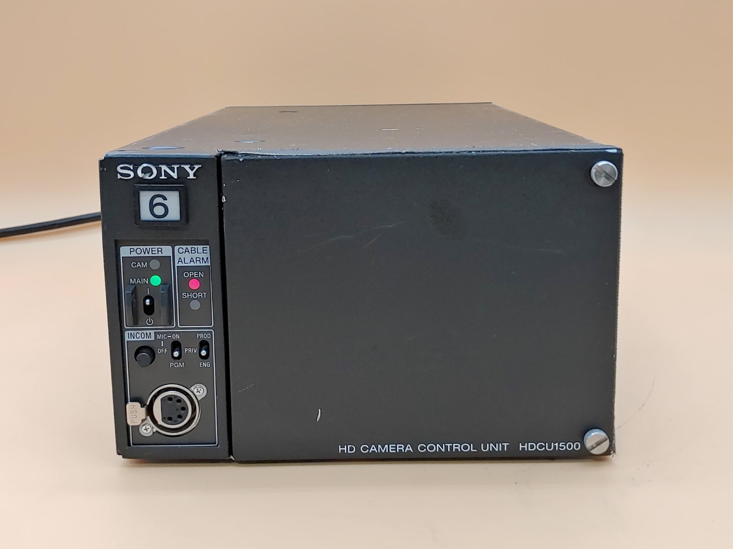 Sony HDCU1500 HD Camera Control Unit with AT, AVP, DTX, DRX Boards ✔✔✔