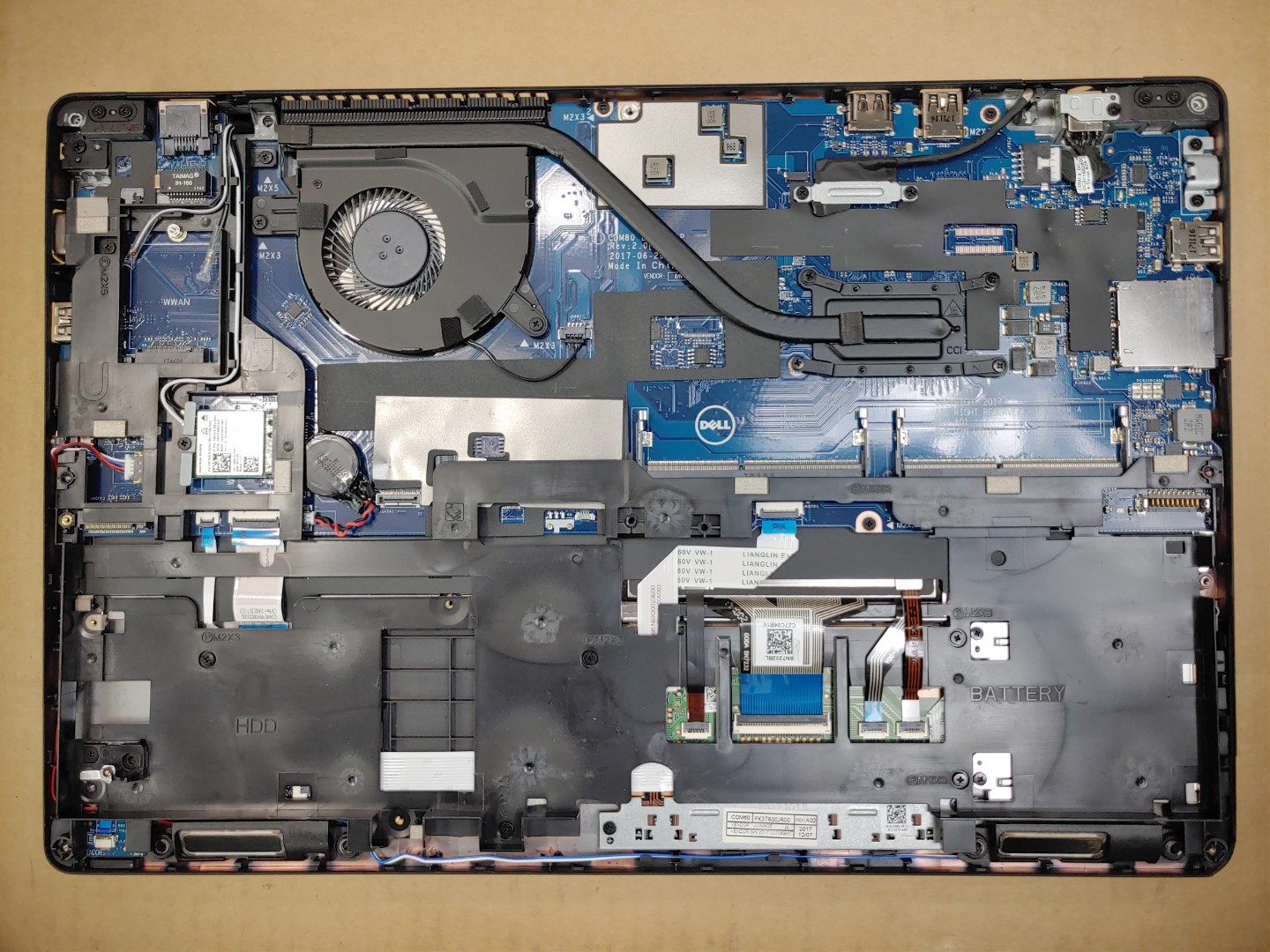 Dell Latitude 5580 15.6" Intel i5-7300U✔ *NO BATT/ NO HDD/ NO RAM/ NO AC* *READ* - Image 7