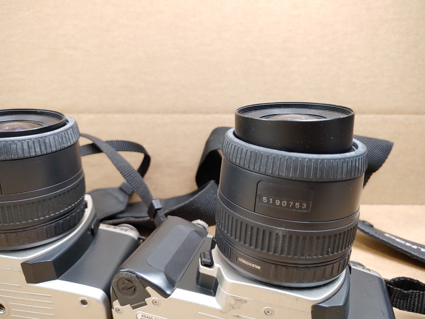LOT of (4) PENTAX ZX-M 35 mm Film Camera w/ 50 mm Lens ✔✔ *UNTESTED**AS-IS*READ* - Image 10