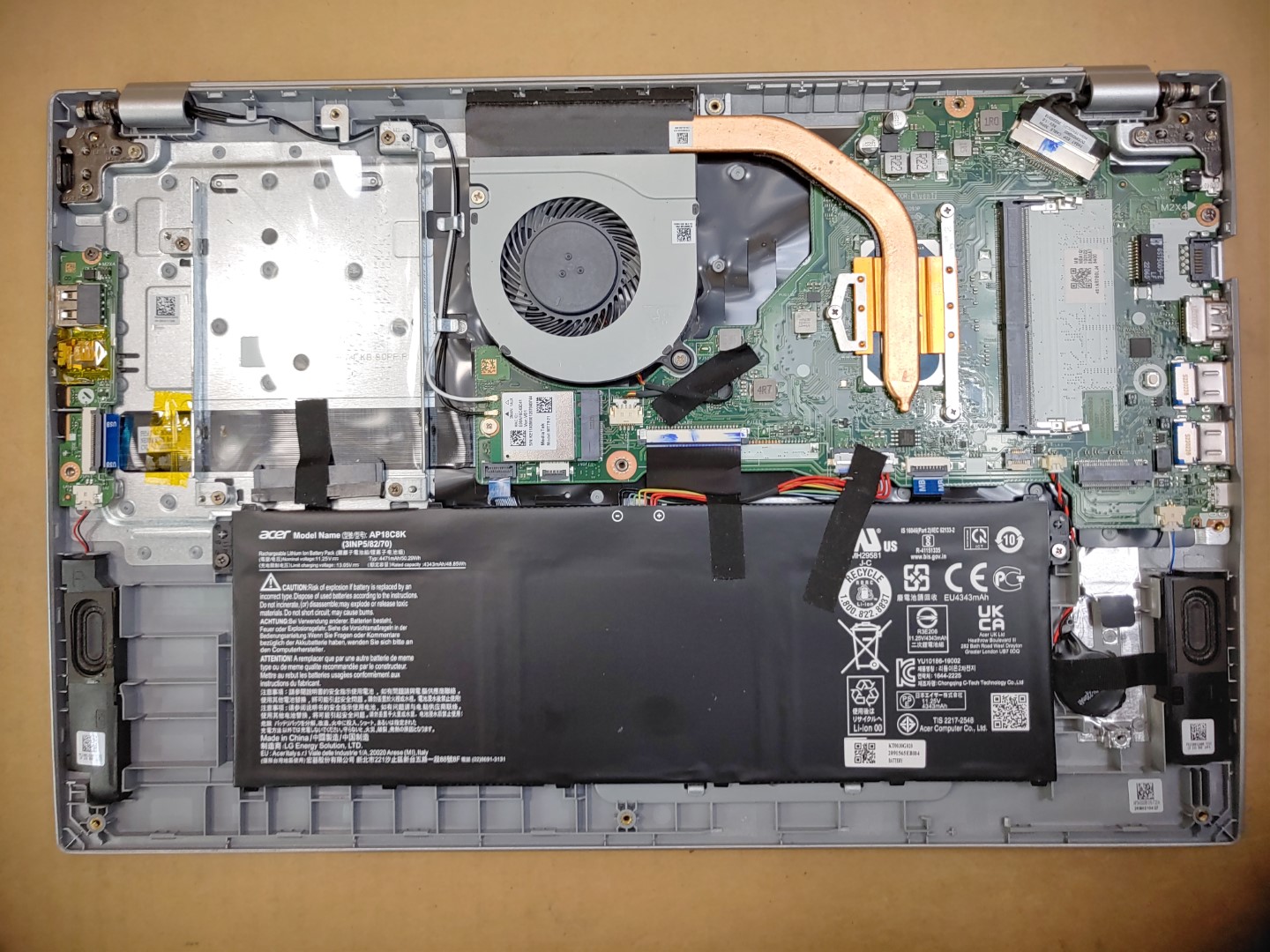 Acer Aspire A515-56 15.6" i3-1115G4✔4GB✔ *NO HDD/NO AC* **BAD KEYBOARD?** *READ* - Image 7