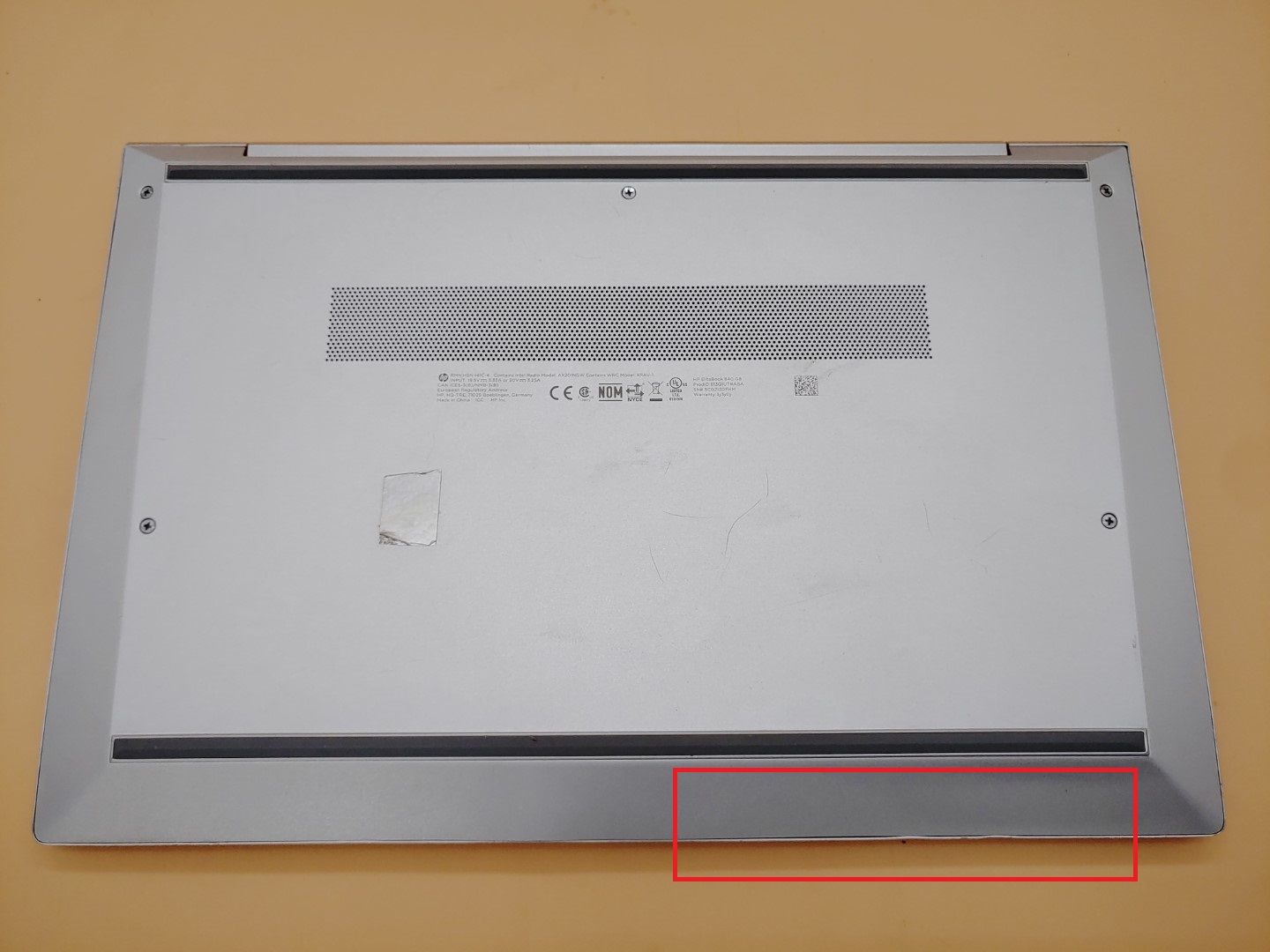 HP EliteBook 840 G8 14" Intel i7-1165G7✔8GB✔*NO SSD/NO AC* *SCREEN ISSUE* *READ* - Image 6