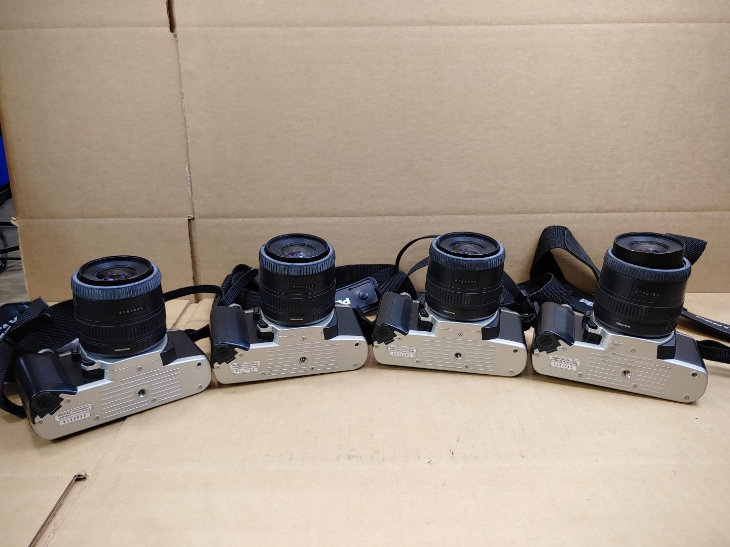 LOT of (4) PENTAX ZX-M 35 mm Film Camera w/ 50 mm Lens ✔✔ *UNTESTED**AS-IS*READ* - Image 8