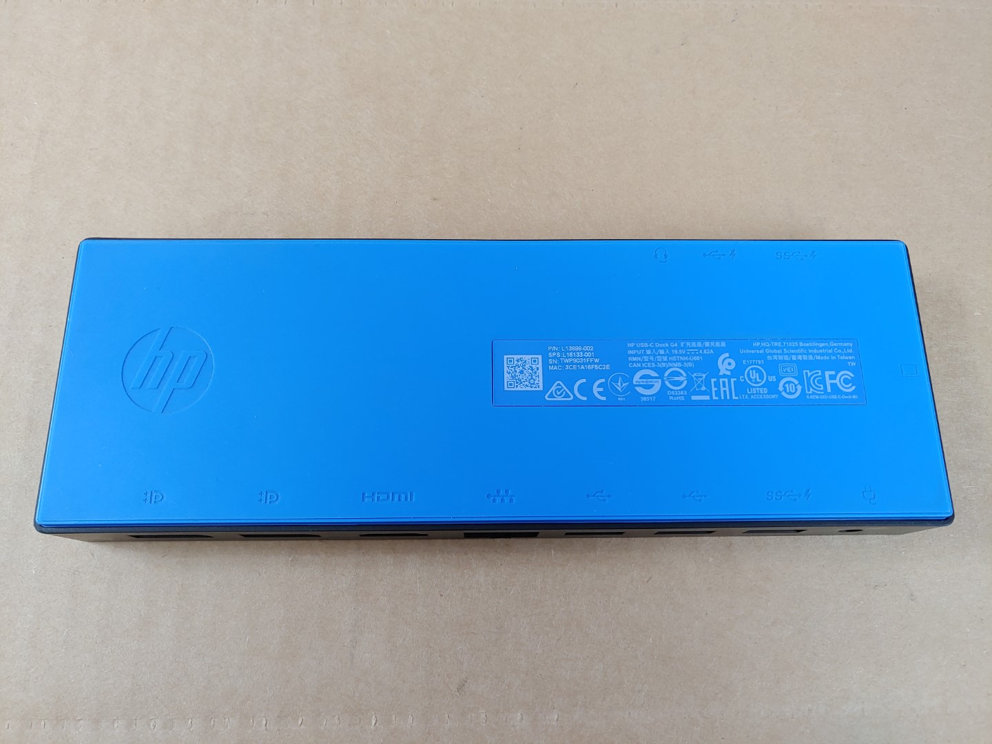 HP USB-C Dock G4 90W (HSTNH-U601)(L13898-002/L16133-001) **DOCK ONLY** - Image 7