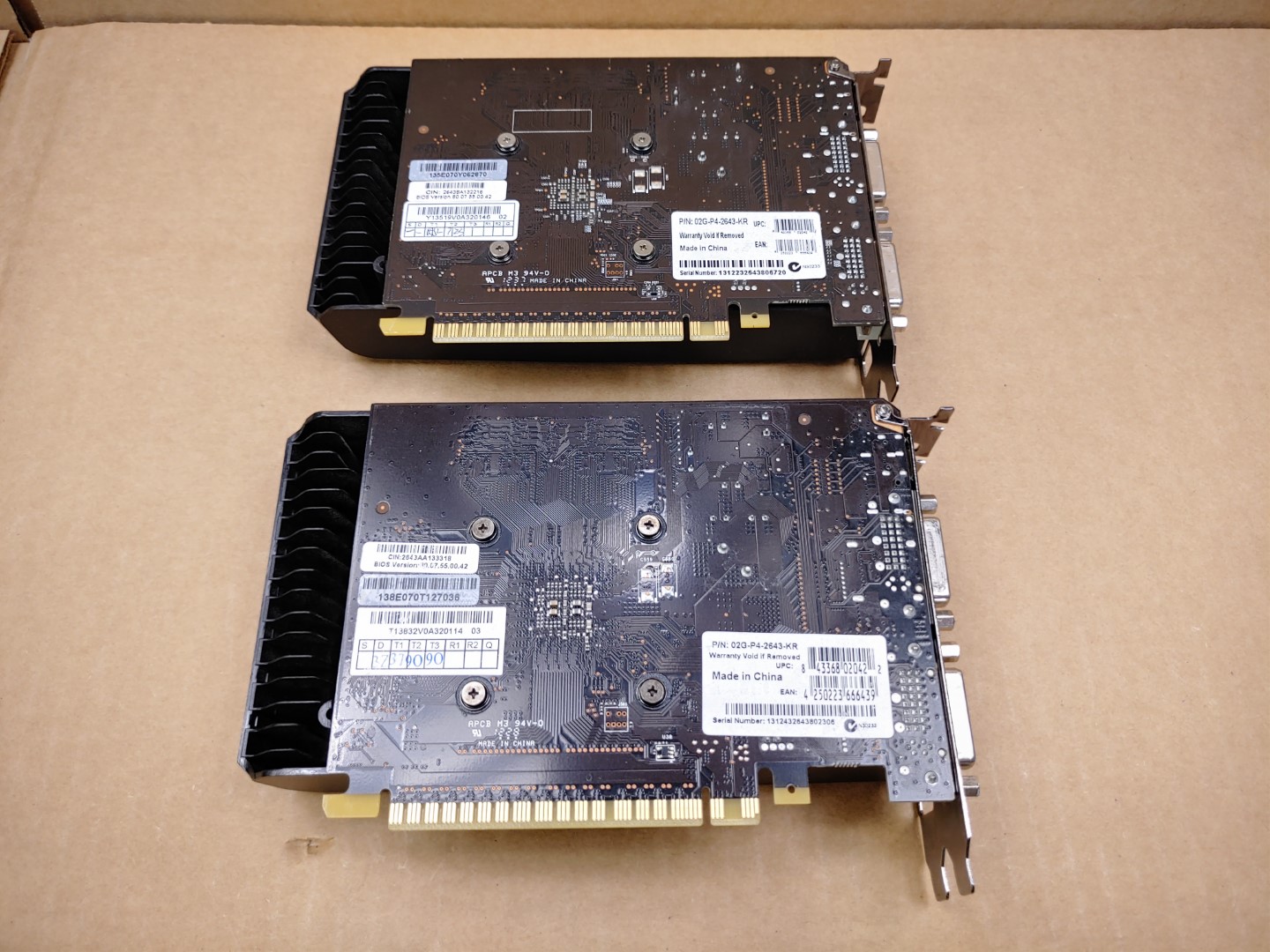 LOT of (2) EVGA NVIDIA GeForce GT 640 2GB GDDR3 Graphics Card 02G-P4-2643-KR ✔✔✔ - Image 8