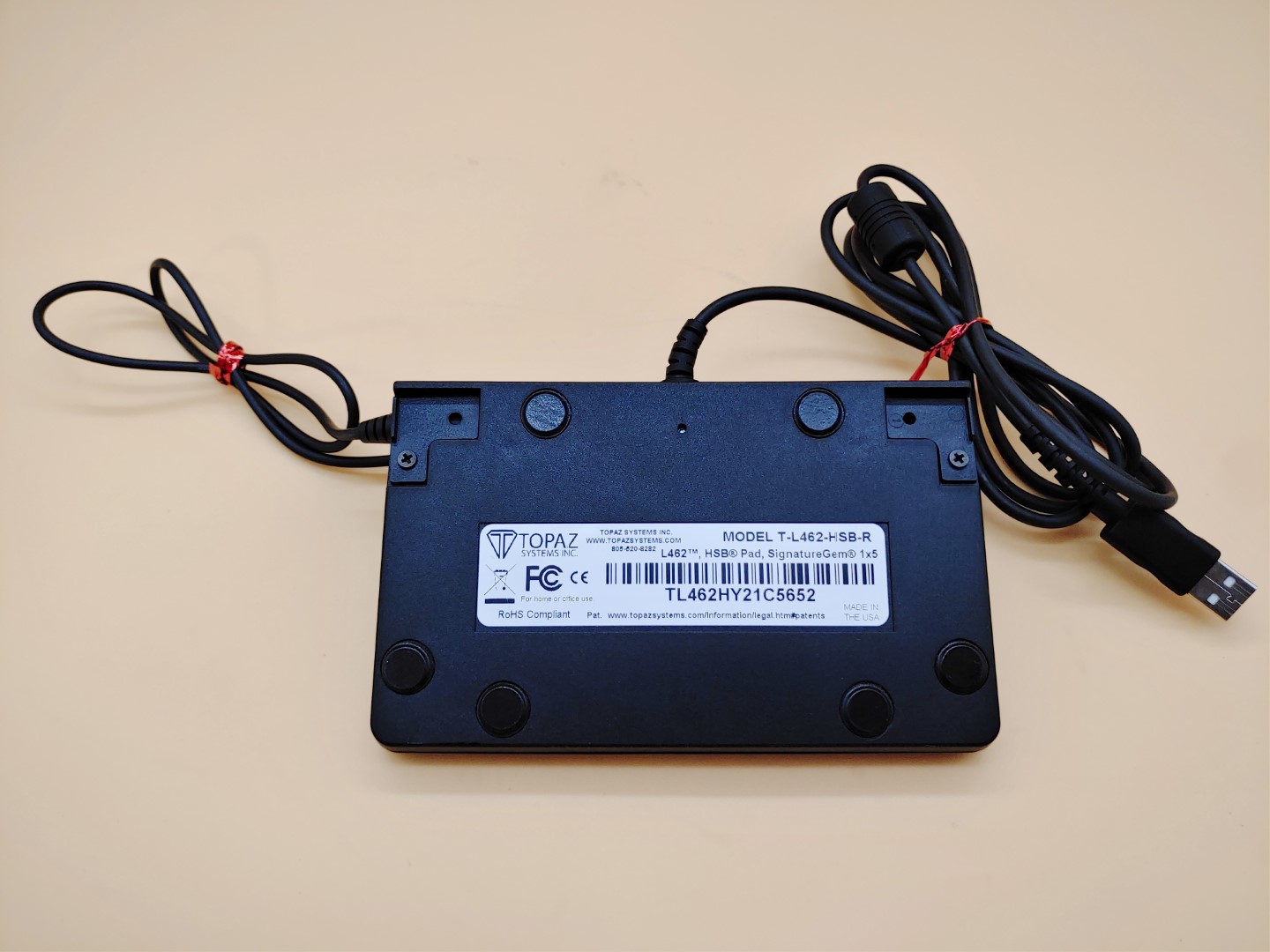 Topaz SignatureGem T-L462-HSB-R USB Signature Pad 1x5" with Stylus ✔✔✔ - Image 9