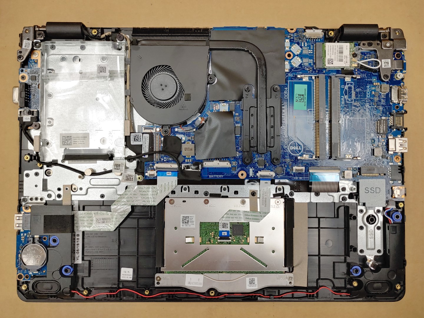 Dell Latitude 3490 14" i3-7130U✔NO BATT/NO RAM/NO HDD/NO AC**POWERS ON NO OUTPUT - Image 7