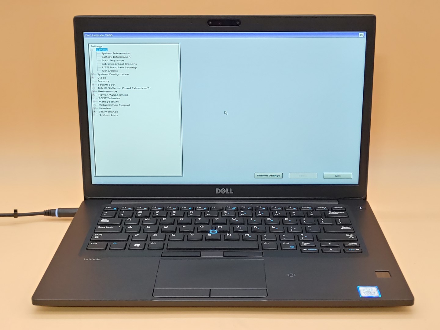 Dell Latitude 7480 14" Intel i7-7600U✔16GB RAM✔512GB SSD✔ *NO BATT/NO OS/NO AC*