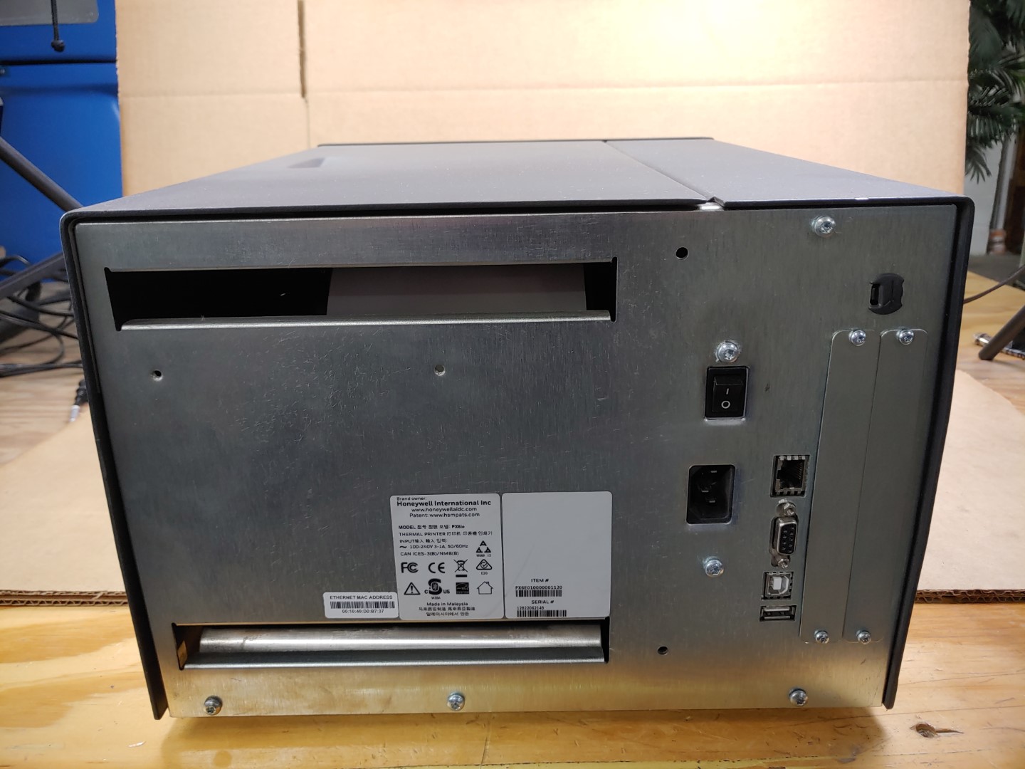 Honeywell PX6ie PX6i Thermal Label Barcode Printer 203 DPI USB Network Ethernet✔ - Image 7
