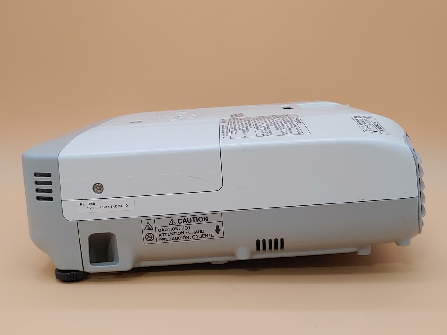 Epson PowerLite 965 H583A XGA 3LCD HDMI 3,500 ANSI Lumen Projector (1128 HOURS) - Image 4