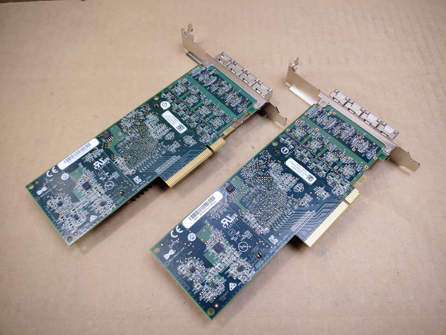 LOT of (2) IBM Quad-Port 10GbE SFP PCIe Network Adapter 00ND468 w/ SFP's ✔✔✔✔ - Image 8