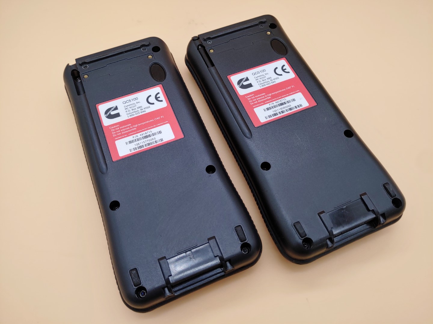 LOT of (2) Cummins QuickCheck Analyzer QC5100 ✔✔✔ **UNTESTED/ AS-IS/ FOR PARTS** - Image 7