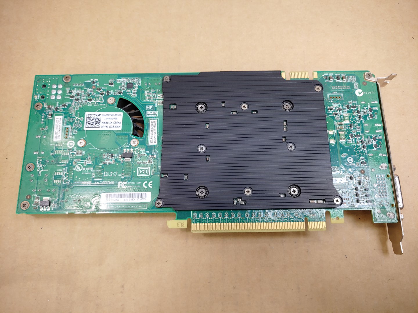 NVIDIA Quadro 4000 2GB GDDR5 PCI Express x16 Desktop Video Card 038XNM ✔✔✔✔ - Image 8