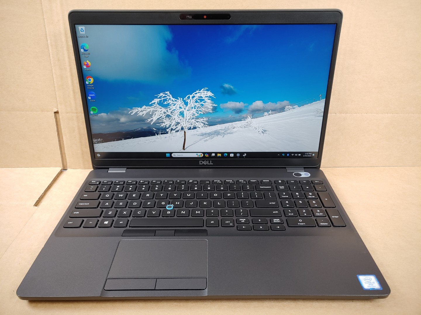 Dell Precision 3540 15.6" i7-8665U✔32GB✔256GB✔Win11Pro✔AMD WX2100✔ **NO A/C**