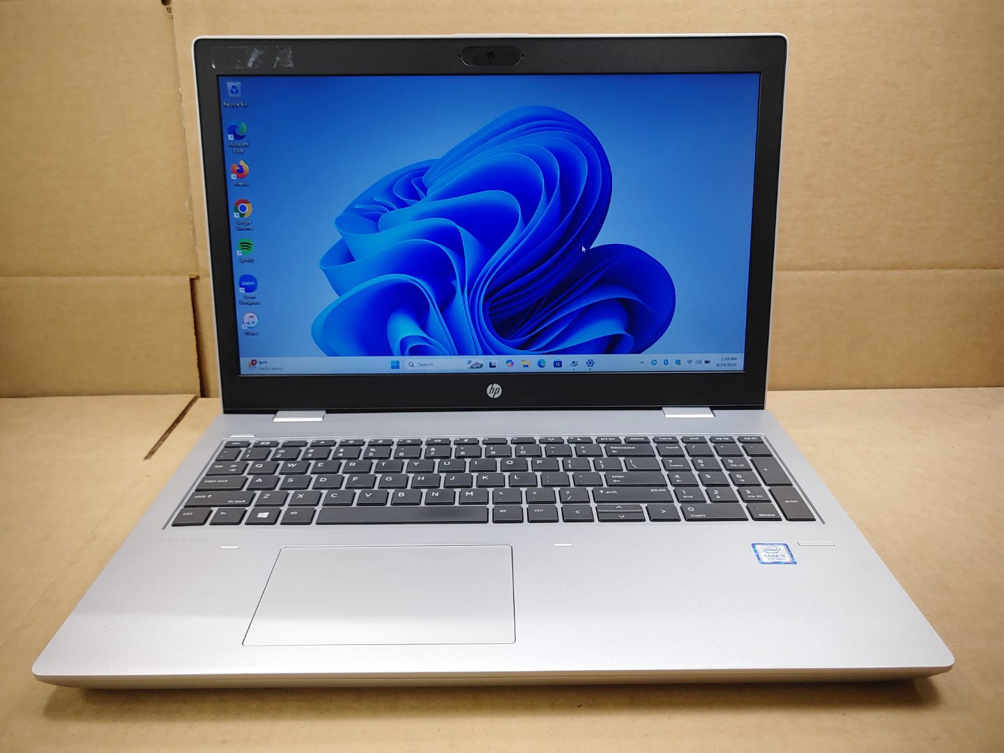 HP ProBook 650 G4 15.6" Intel i5-7200U✔8GB✔250GB SSD✔Windows11Pro✔ **NO A/C**