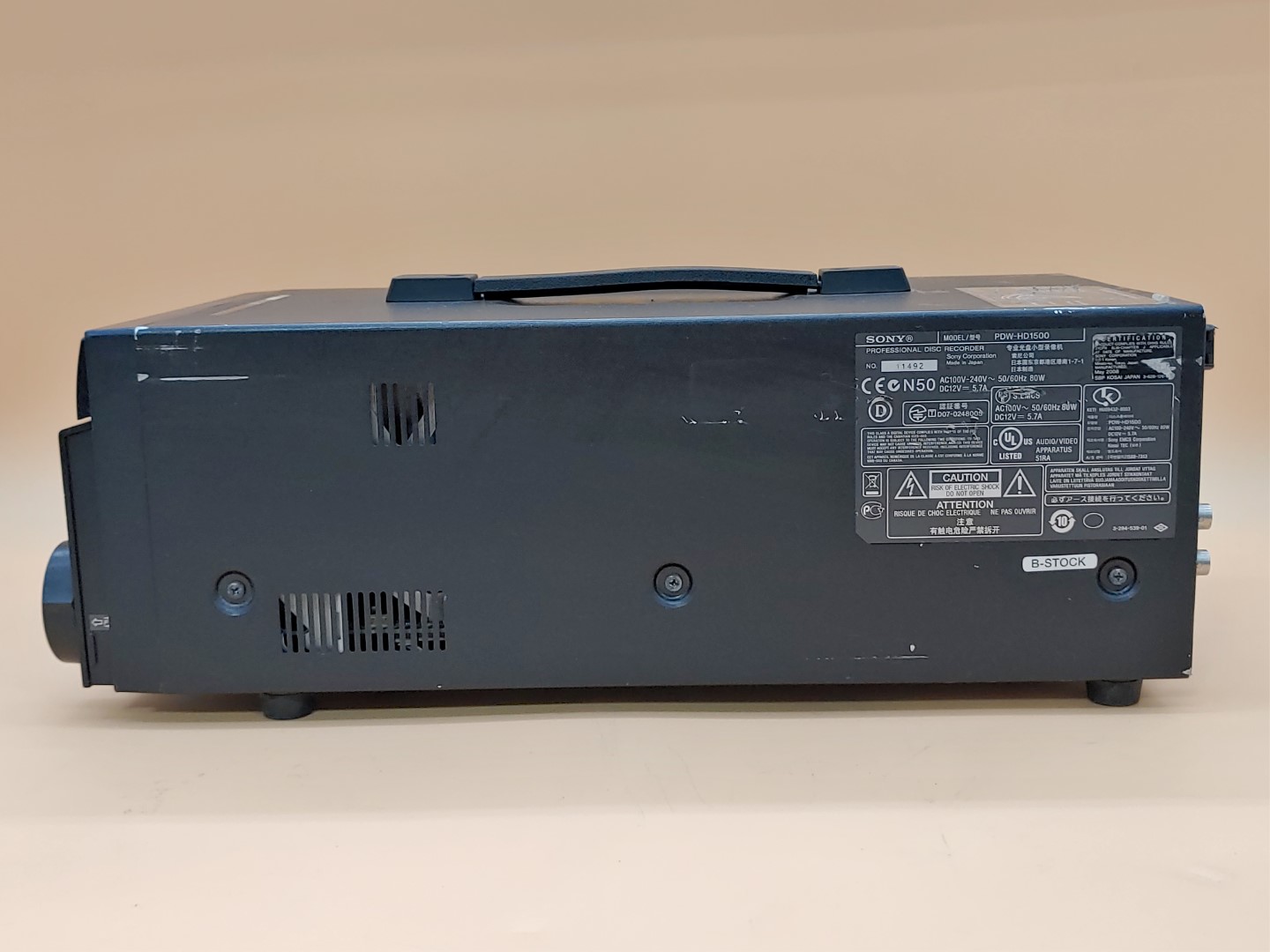 Sony PDW-HD1500 XDCAM HD Professional Disc Recorder Half Rack Recorder ✔✔ *READ* - Image 6