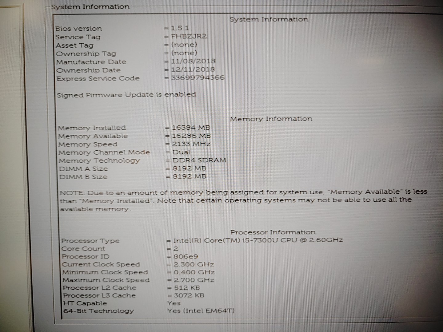 Dell Latitude 7490 14" Intel i5-7300U✔16GB✔256GB SSD✔ *NO OS/NO AC* **READ** - Image 9