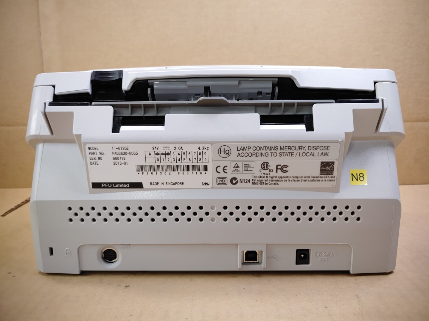 Fujitsu fi-6130Z Color Duplex USB Sheet-Fed Document Scanner ✔✔ *NO A/C ADAPTER* - Image 7