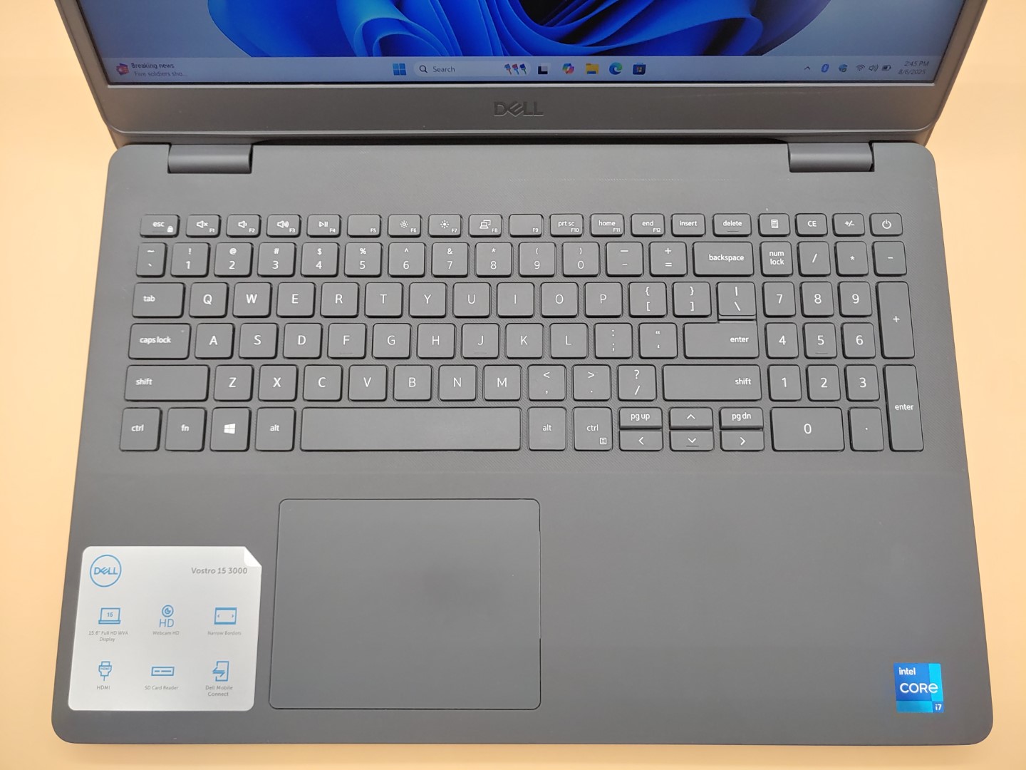 Dell Vostro 3500 15.6" FHD Intel i7-1165G7✔16GB✔512GB NVMe✔Windows11Pro✔*NO A/C* - Image 4