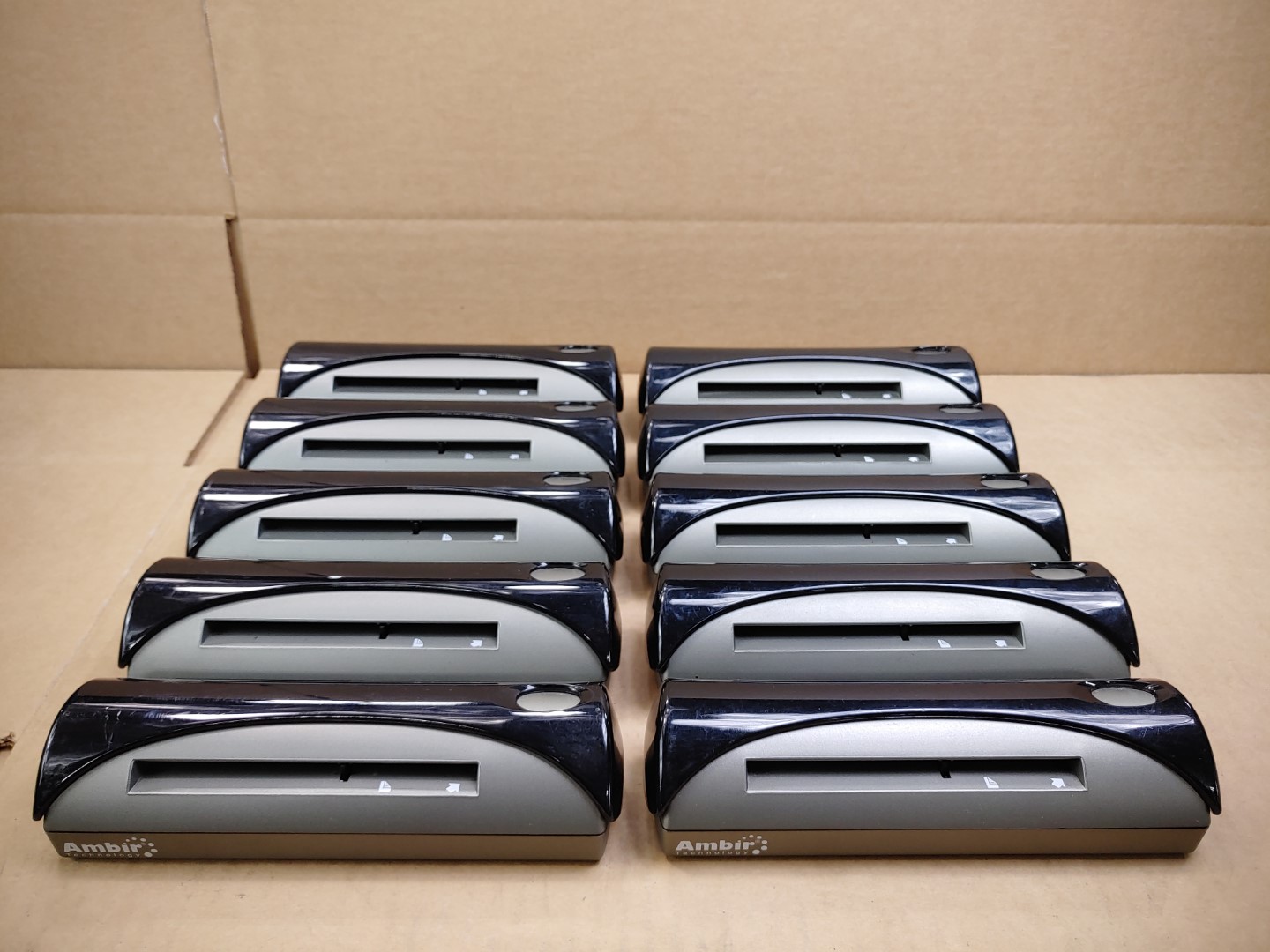LOT of (10) Ambir Technology PS667 Simplex Color ID Card Sheetfed Scanner ✔✔✔