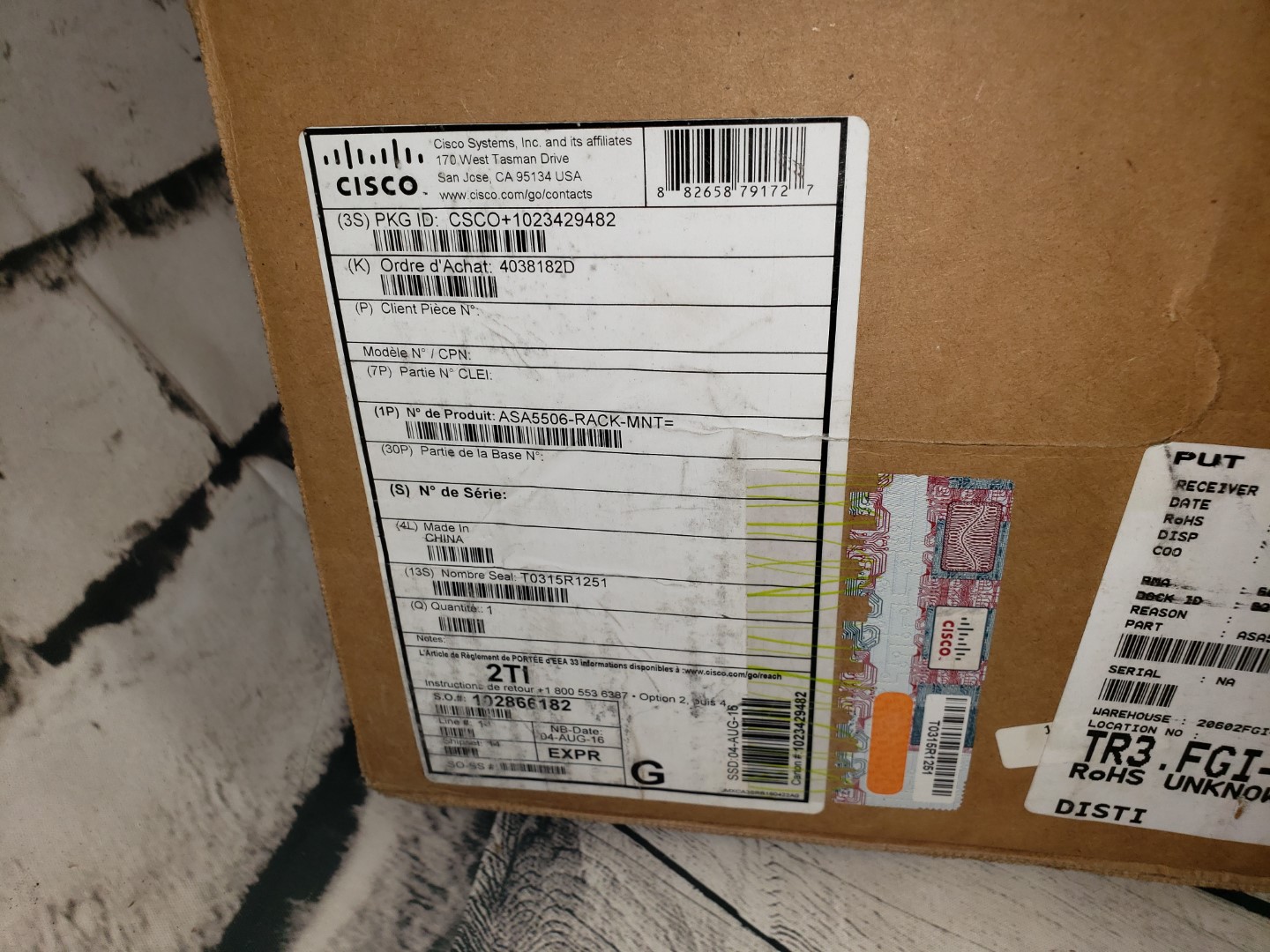 ASA5506-RACK-MNT Cisco Rack Mount For Network Security & Firewall Device NIB - Image 4