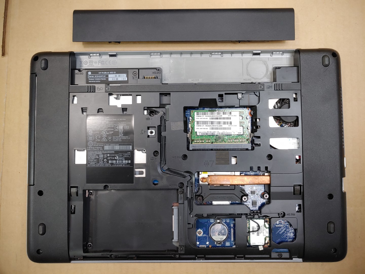 HP ProBook 450 G1 15.6" Intel i7-4702MQ✔8GB✔ **NO HDD/NO AC** **READ** - Image 7