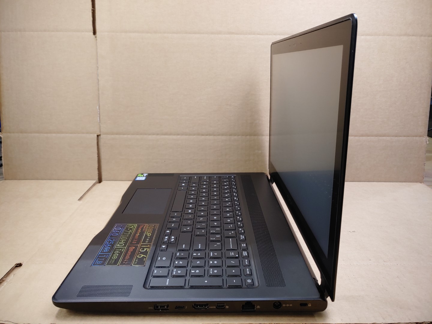 EVGA SC15 GEFORCE GTX 1060 Gaming 15.6" i7-7700HQ✔16GB✔256GB✔ **NO BATT/NO OS** - Image 4